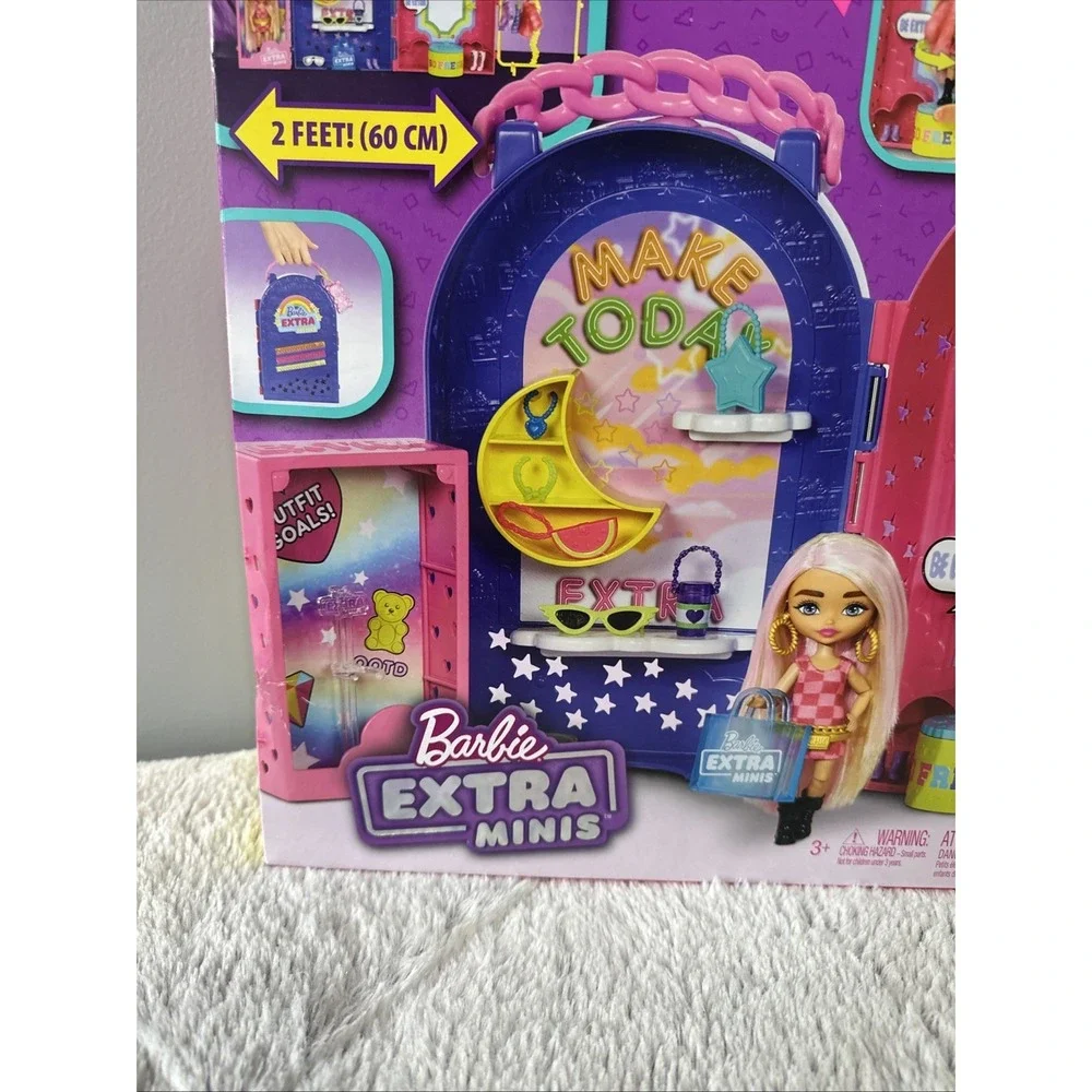 Barbie‎ Extra Minis Playset Boutique with Clothes and Accessories